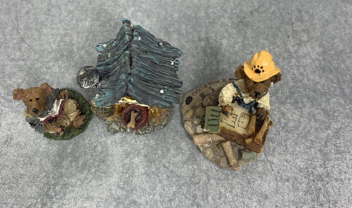 Boyds Bears Village Accessory Matthew’s Bungalow Matthew / Indy / Indys Duggery