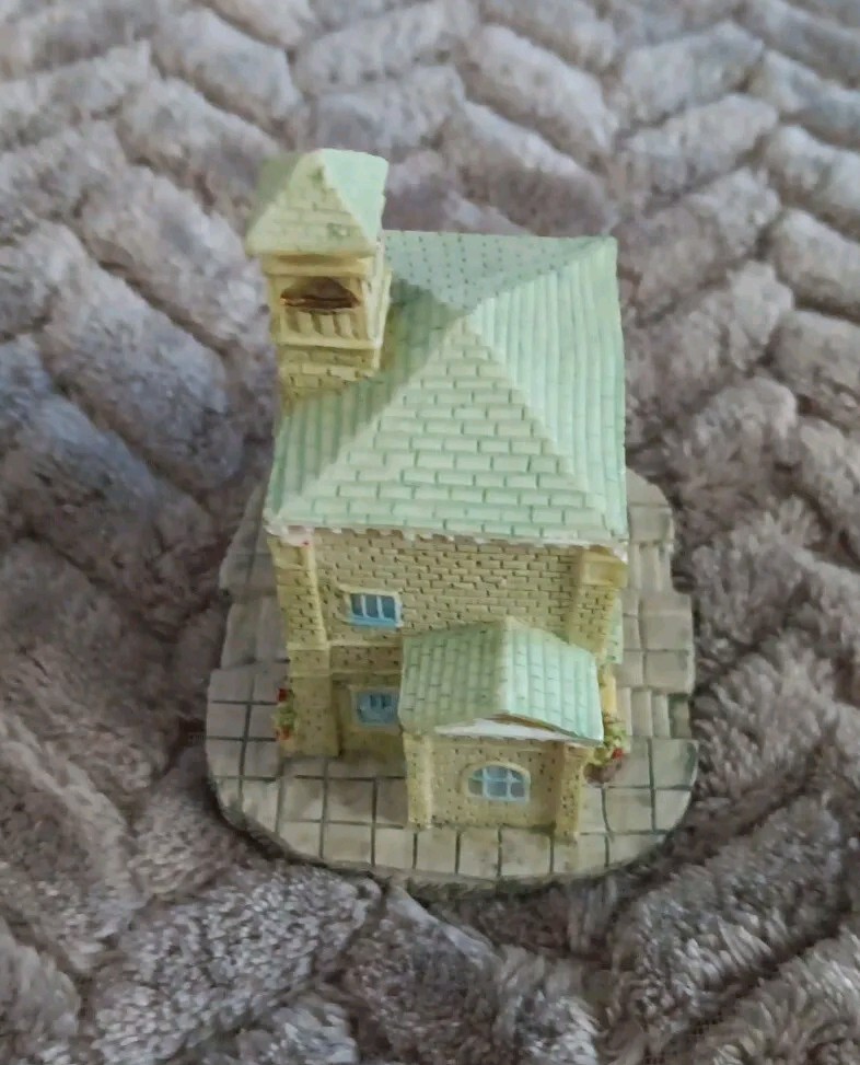 American Collection Liberty Falls City Hall P&M Stagecoach Station Vtg Set Of 2