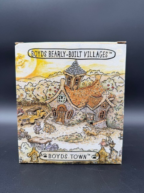 2000 Boyds Town ~ Punky Boobear’s Haunted Halloween House, Style#19012