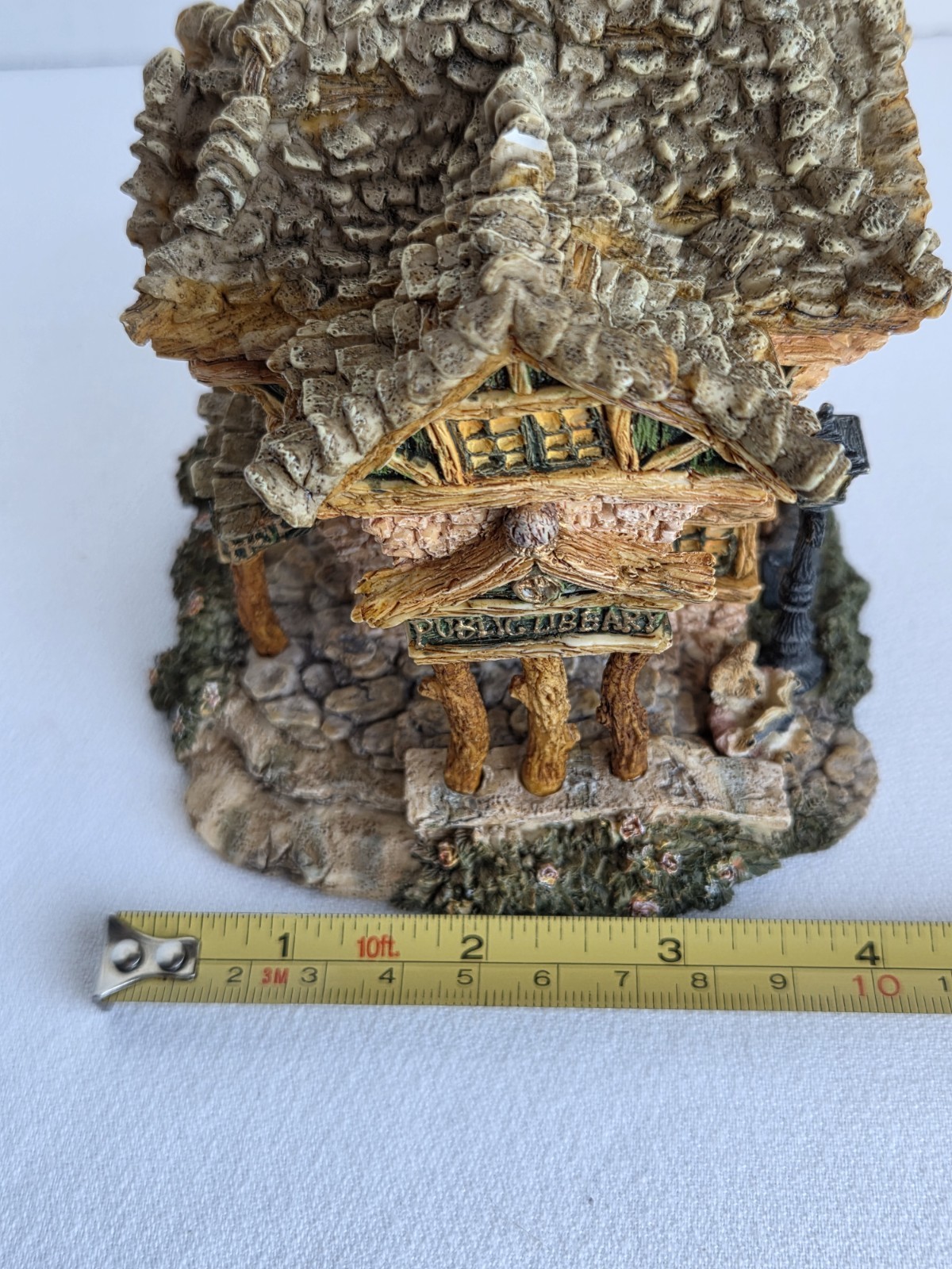 Boyds Bears Bearly-Built Village Lot – Public Library 19006 & Boyds School Resin