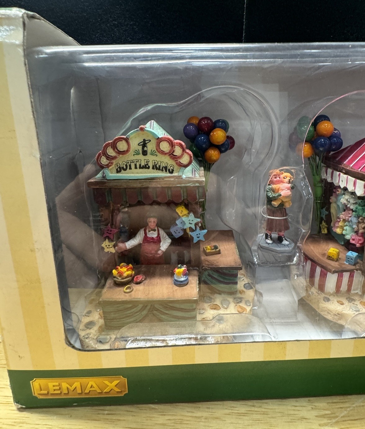 Lemax Village Collection Carnival Kiosks Table Accents #43440-SEALED!