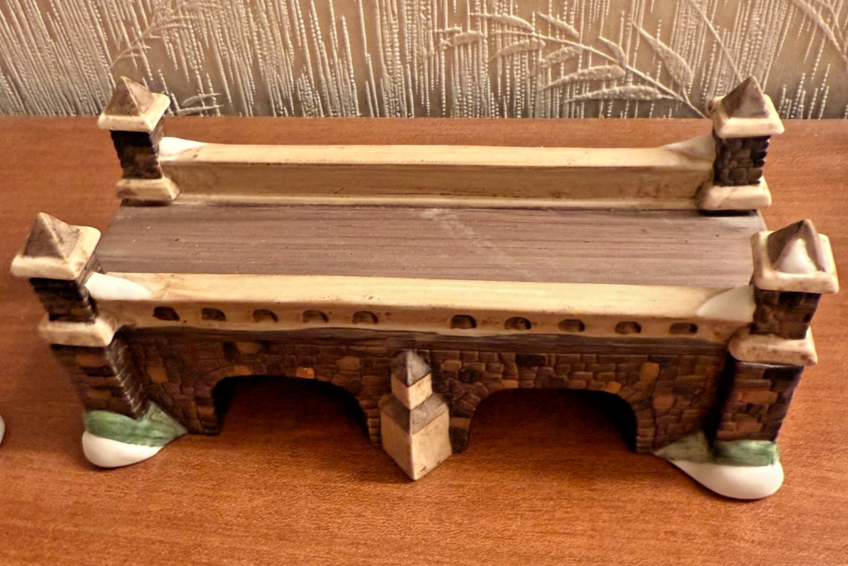 Dept 56 Heritage Village Accessory – LOT of 2 Bridges
