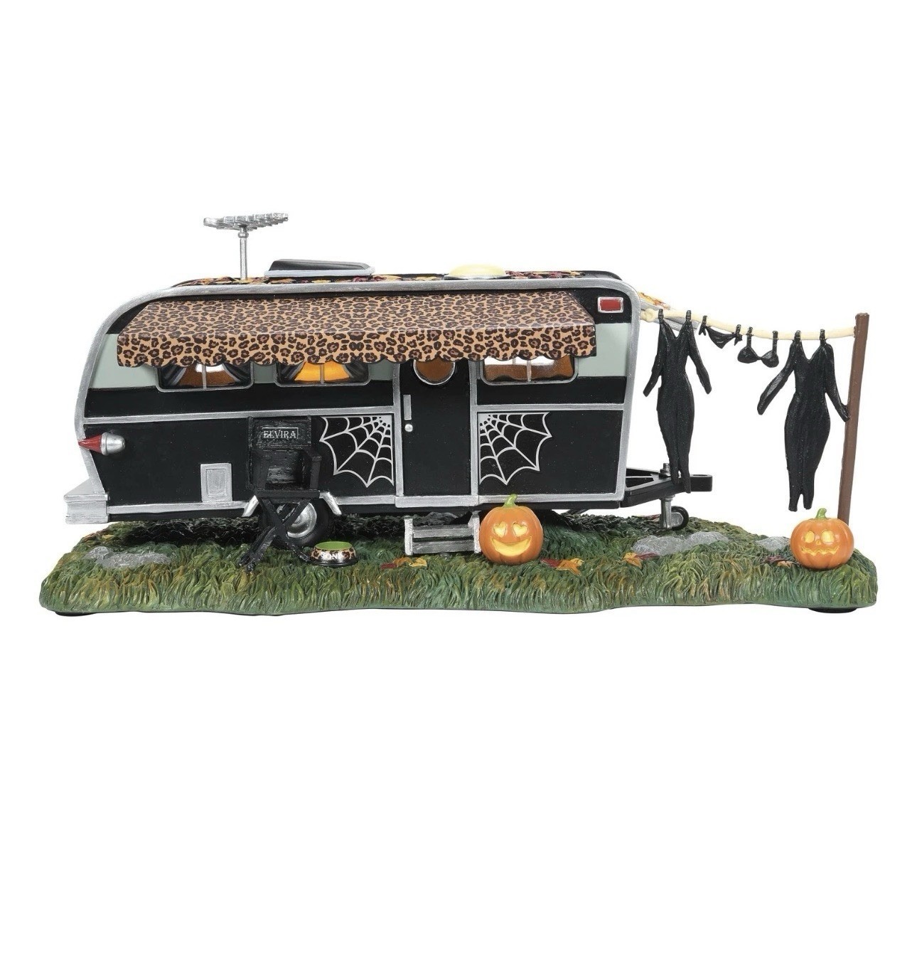Department 56 Elvira Mistress of The Dark Village Accessories Celebrity Trailer