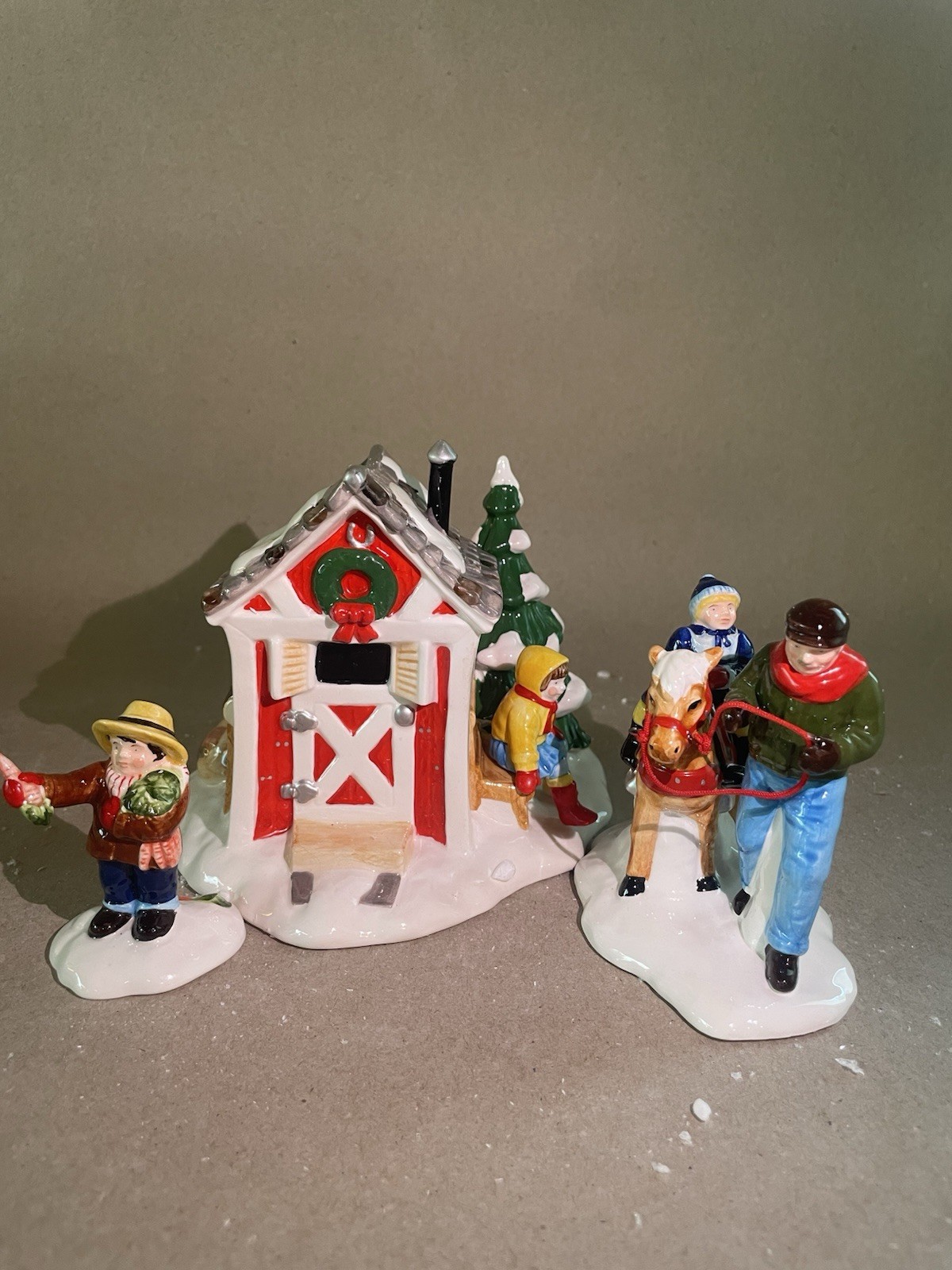 Department 56 Snow Village “Pint-Size Pony Rides” # 5453-4