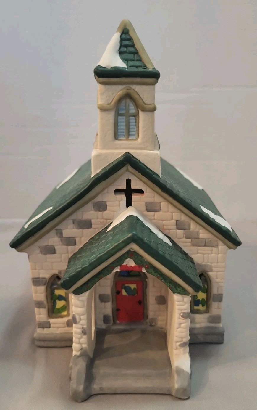 Holiday Expressions Dickens Collectables Porcelain Lighted House Christmas Boxed