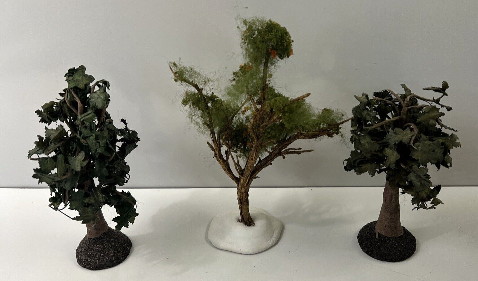 Lot 3 Woodland Scenic? Clump Foliage Trees Green Great Decoration!