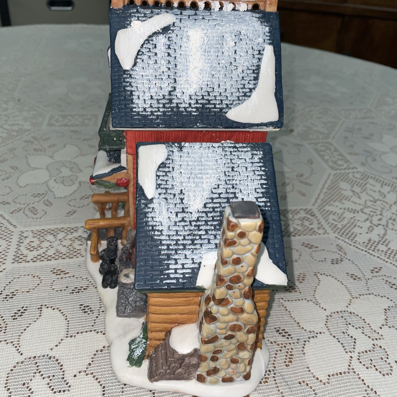 2010 Limited Edition Heartland Valley Village Chapmans Ski School With Box