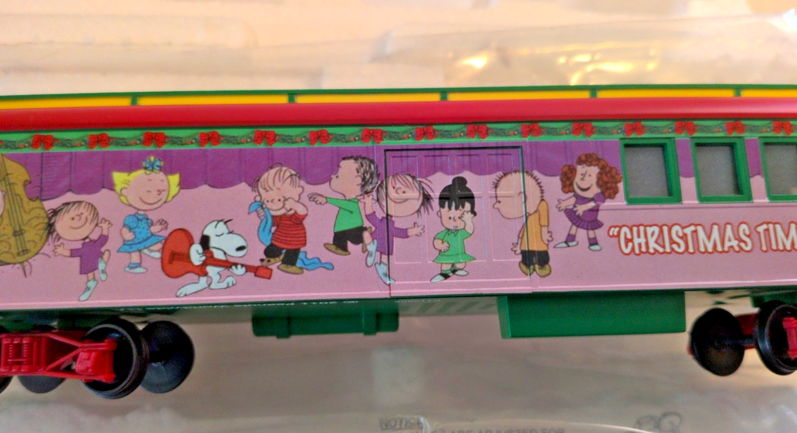 Peanuts Christmas Express Train Combine Car H. V. “Christmas Time Is Here COA
