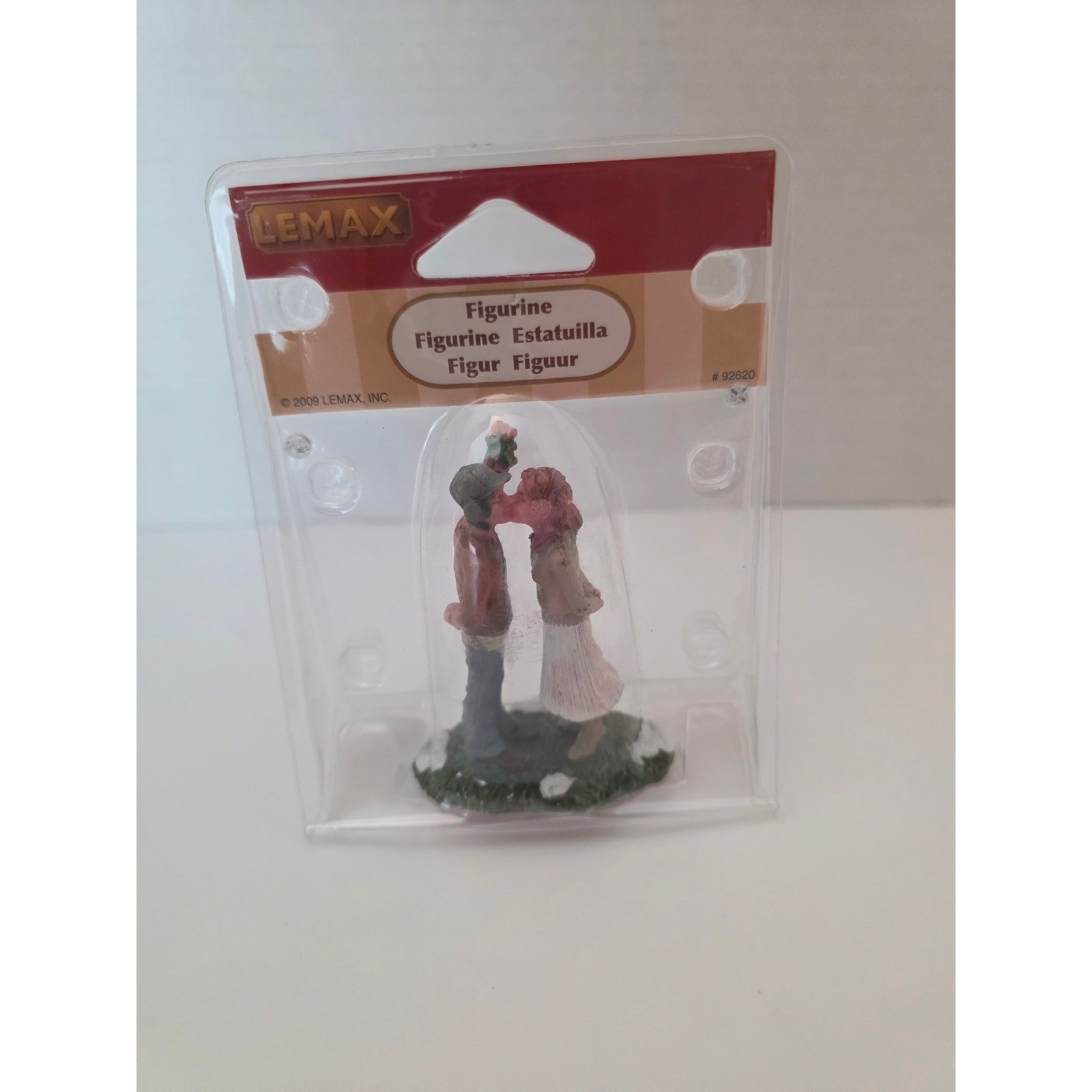 Lemax Village Collection Mistletoe Magic Kissing Under Mistletoe Figurine 92620