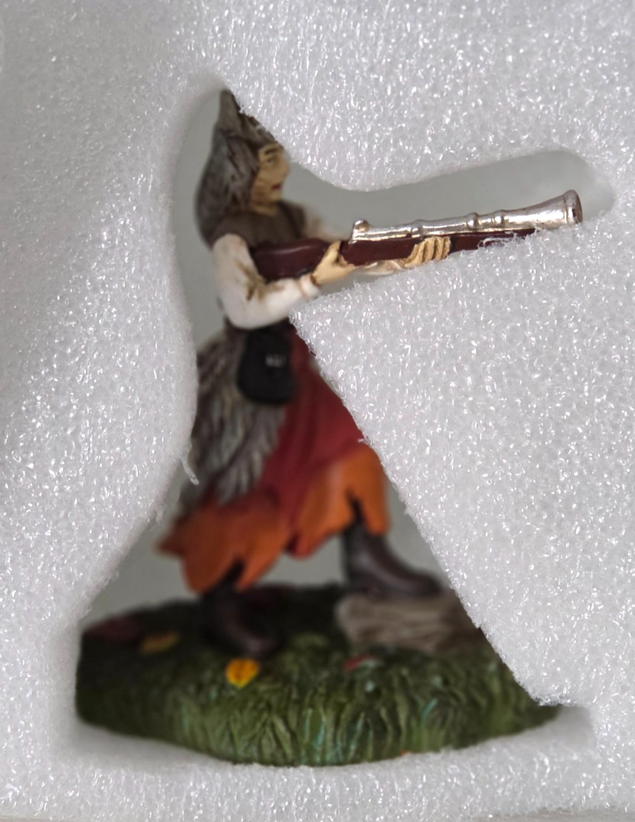 Dept 56 Halloween Werewolf Hunter Resin Figure Accessory 25th Anniversary
