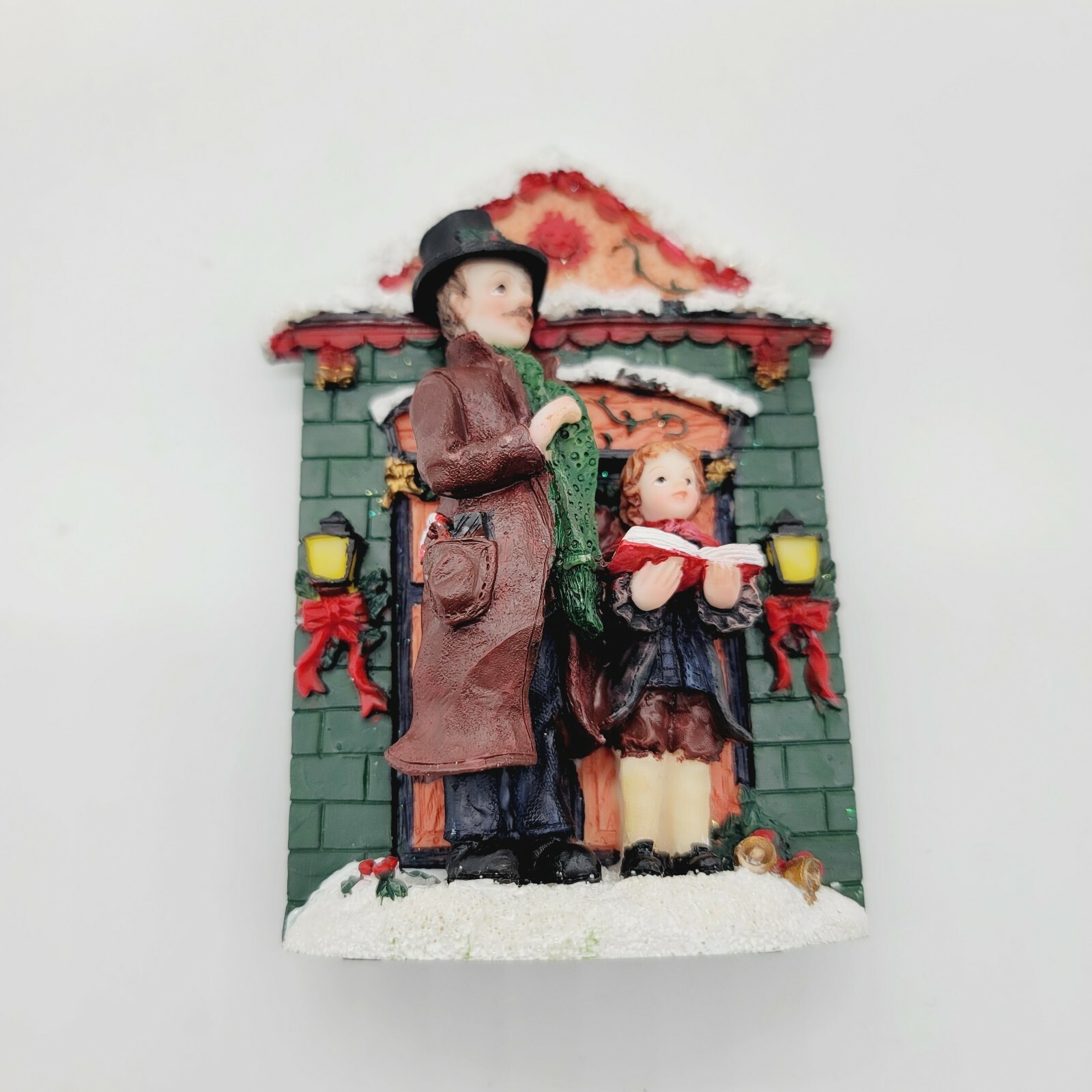 K’s Collection Old Fashioned Christmas Carolers Christmas Father Vintage 5.5″ T