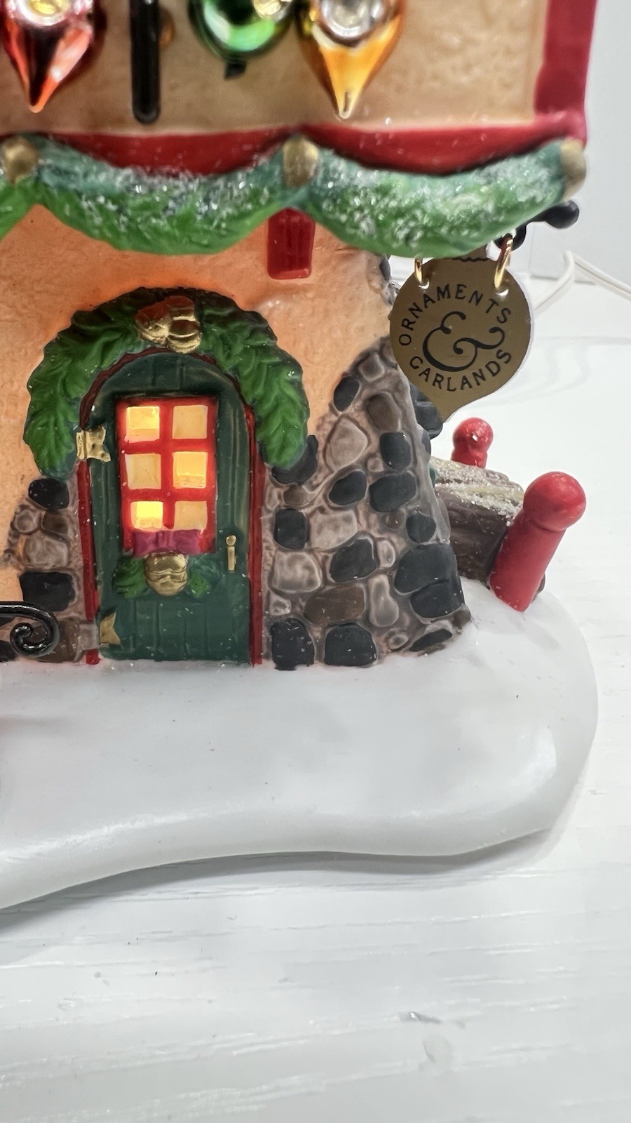 Dept 56 North Pole Series “Glass Ornament Works” 56396 Retired 1997 Excellent !