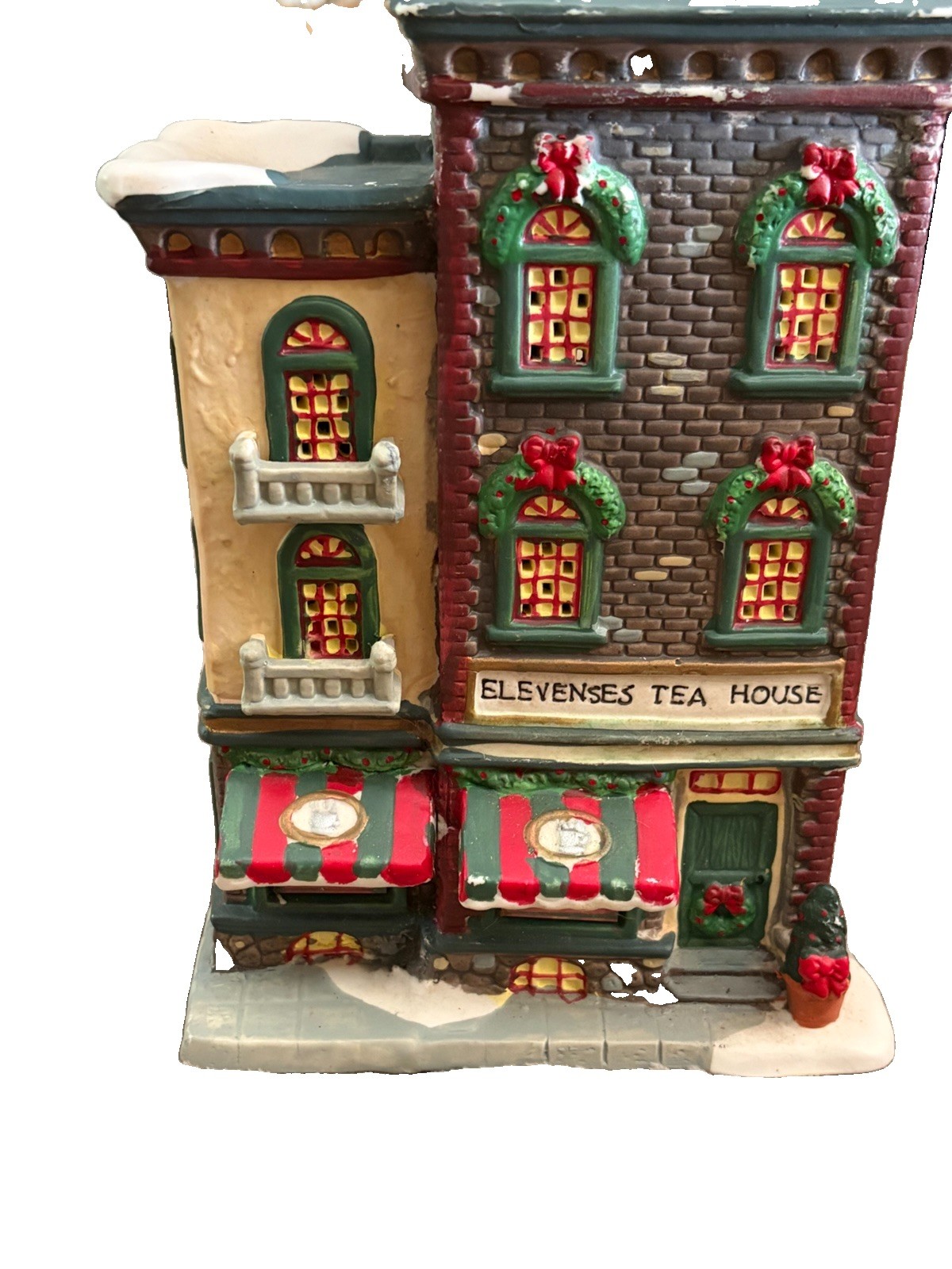 2005 Santa’s Workbench Victorian Series Christmas Elevenses Tea House