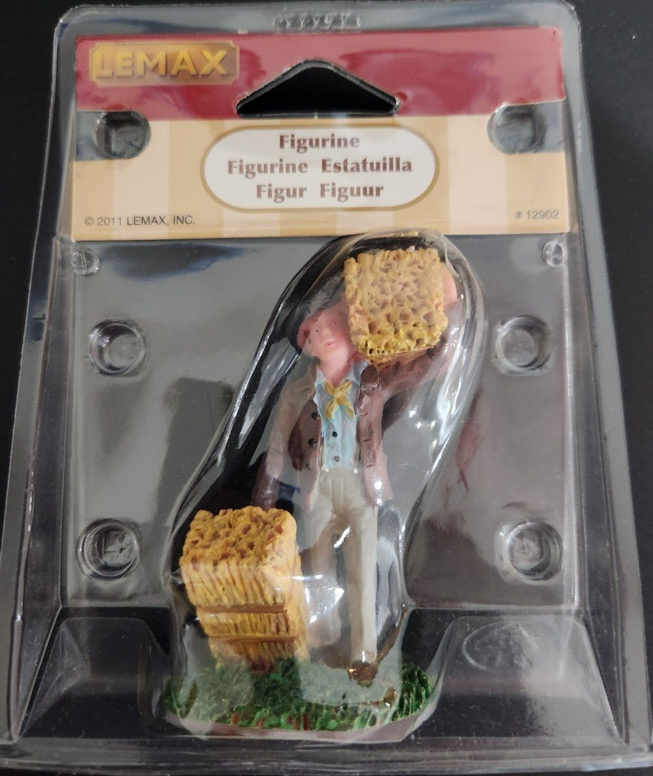 Lemax Christmas & Holidays HAULING HAY #12902 • RETIRED • NEW RARE!