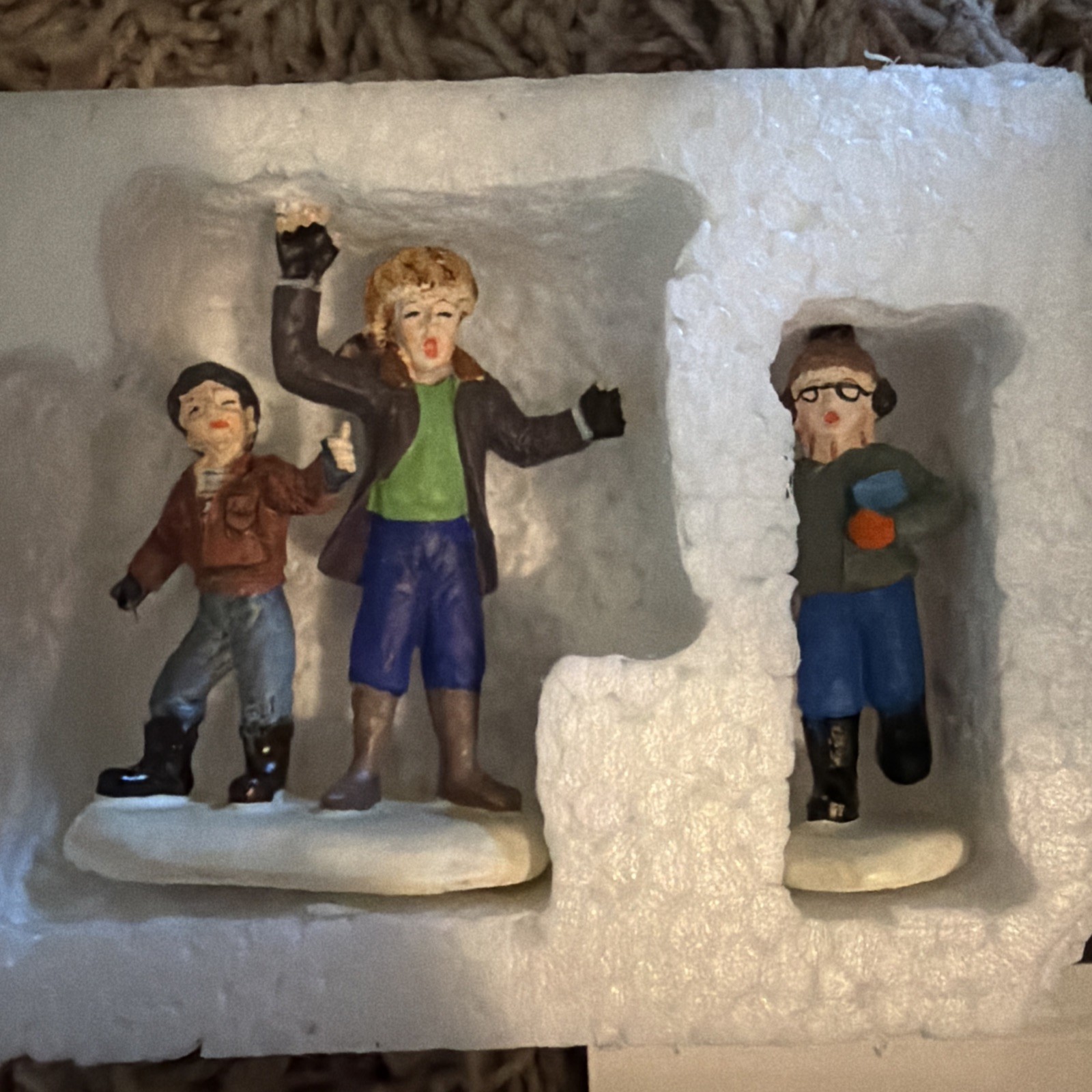 Dept 56 A Christmas Story *SCUT FARKUS AND HIS TOADIES* #93523 *RARE Village