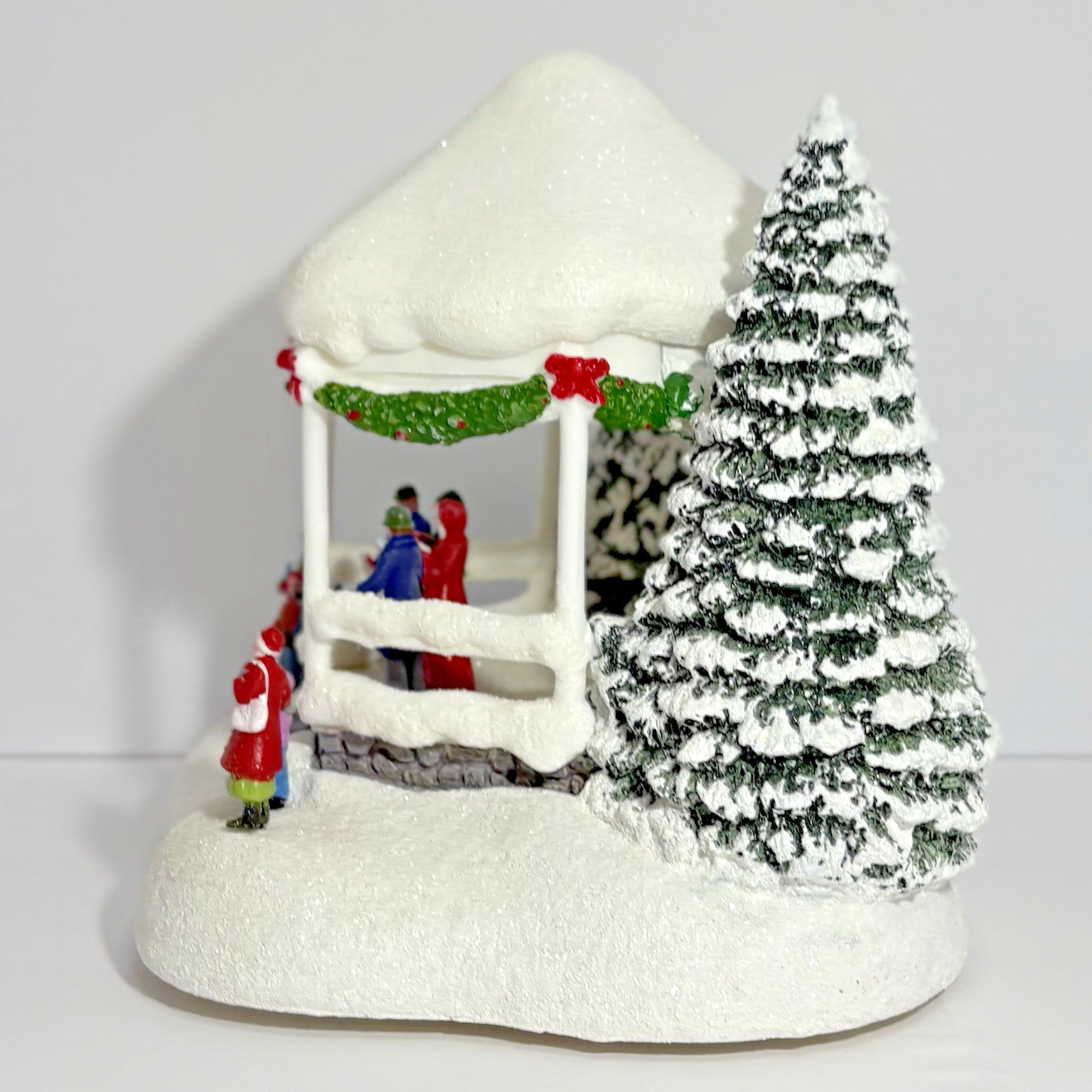 Thomas Kinkade Teleflora Sweet Sounds Of Christmas Lighted Carolers Gazebo 2023