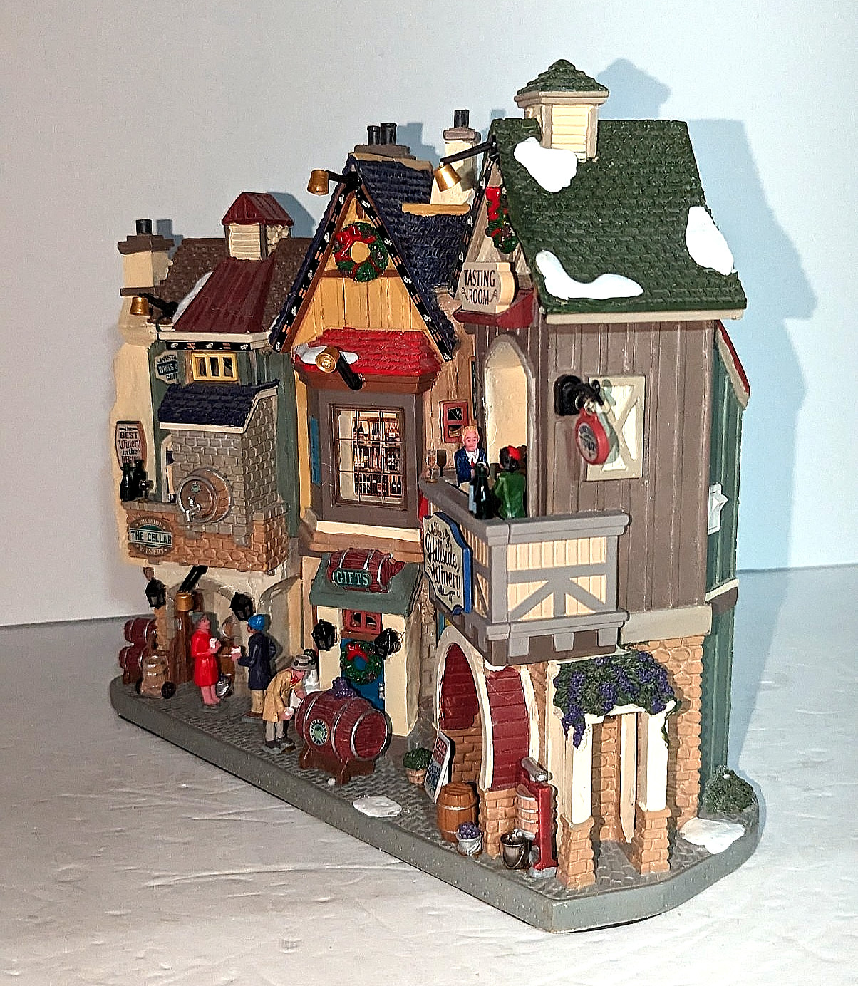 Lemax The Hillside Winery Battery Operated LED Light Village Collectible #35027