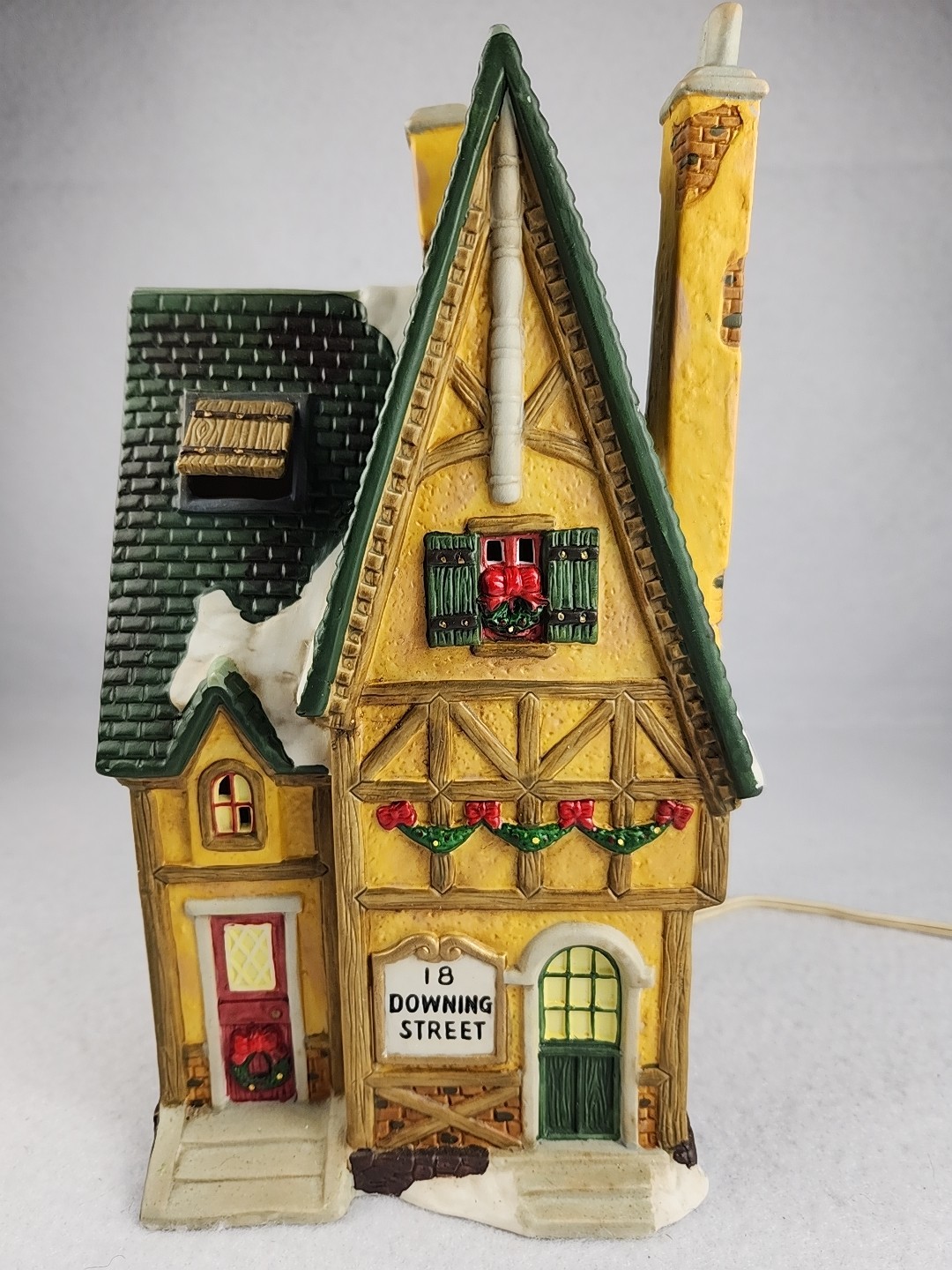 Santa’s Workbench Collection Classic Series “18 Downing Street” Tudor House