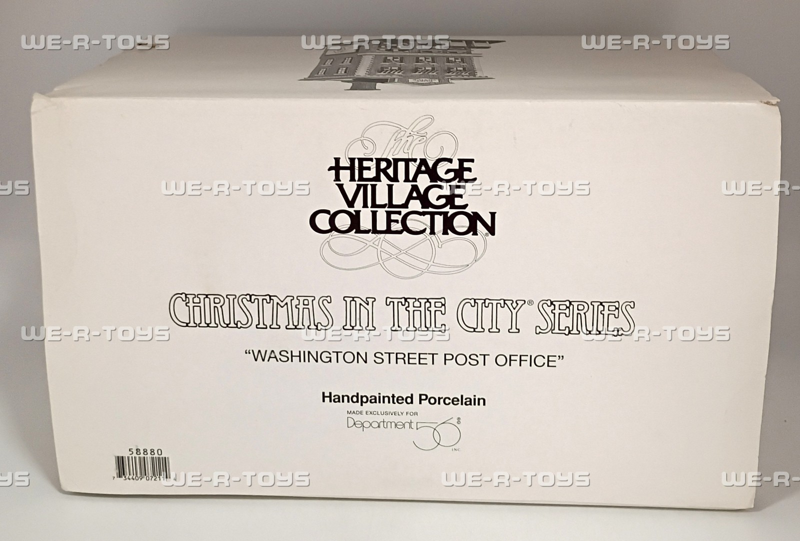 Department 56 Washington Street Post Office Lighted Building Item#58880