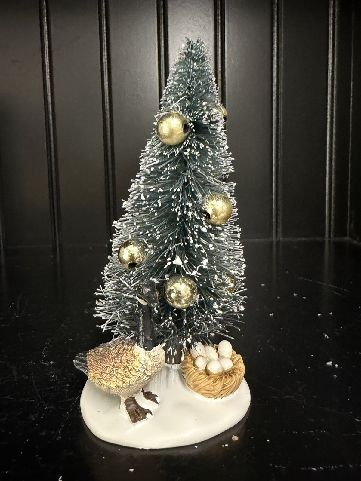 Dept 56 Six 6 Geese A Laying Tree 6009824 Accessory 12 Days Of Christmas 4.75″