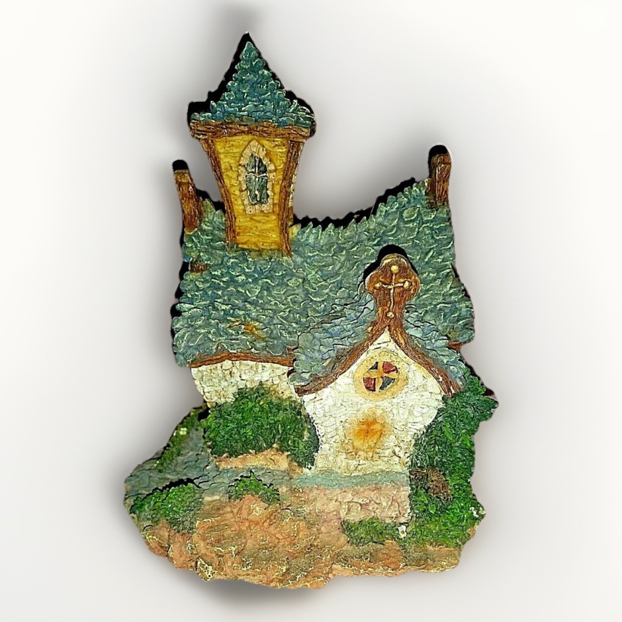 Vintage Boyds Bearly-Built Villages Boyd Town / Chapel In The Woods – New