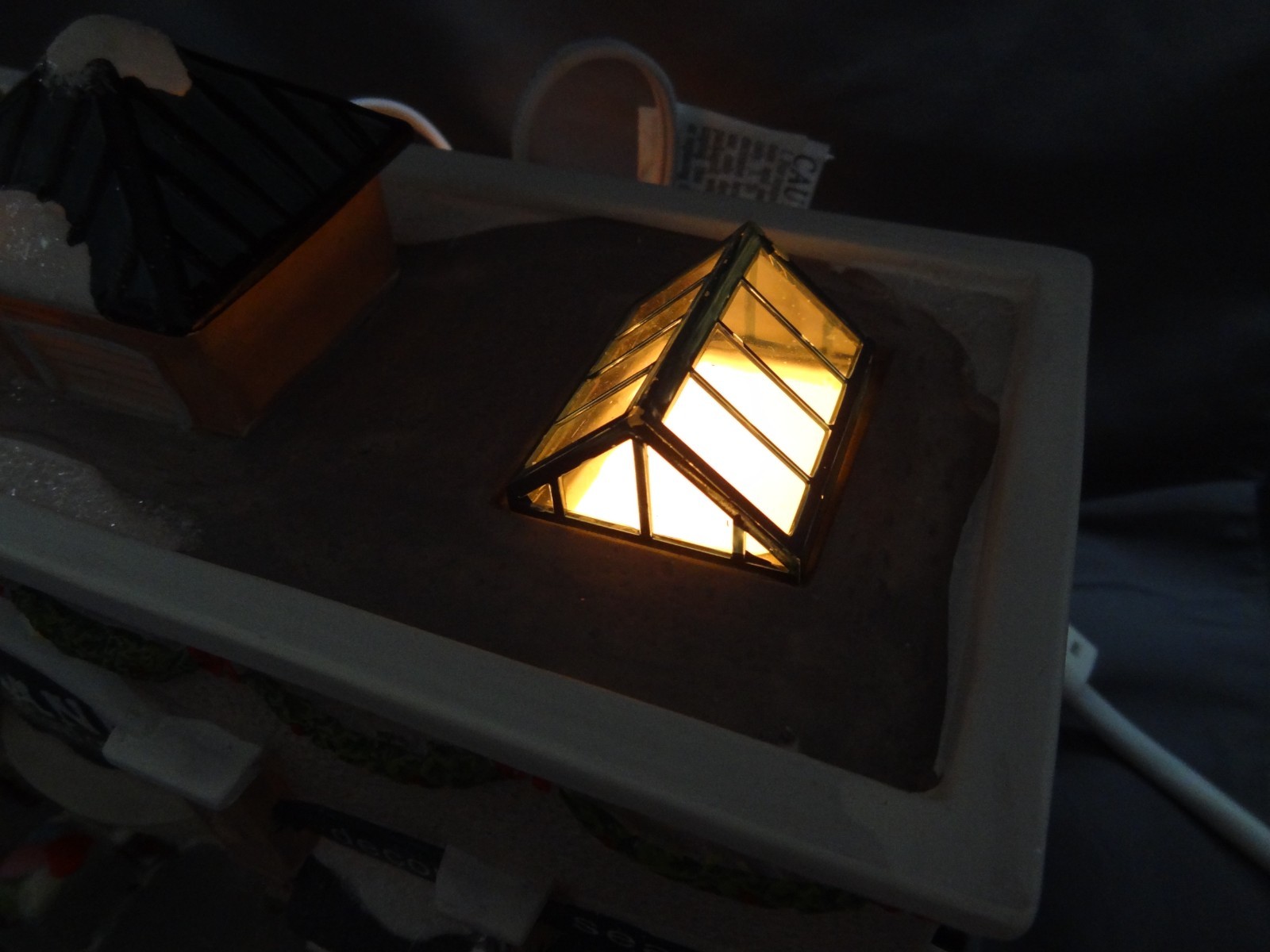 Holiday Inspirations Jo-Ann Fabrics and Craft Store Light-Up Illuminated Village