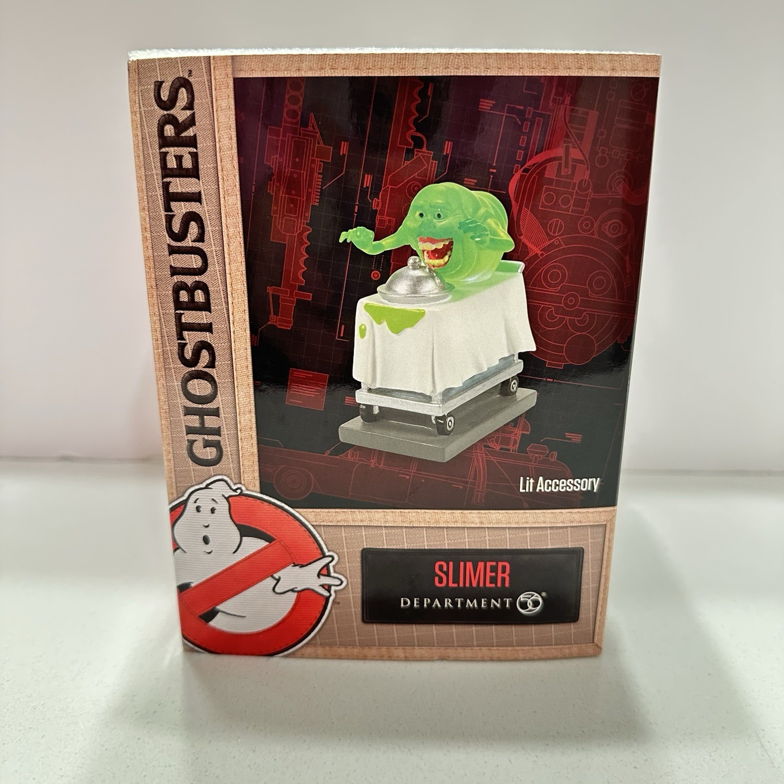 Department 56 Ghostbusters Slimer Resin 2.5” Statue Lights Up NEW