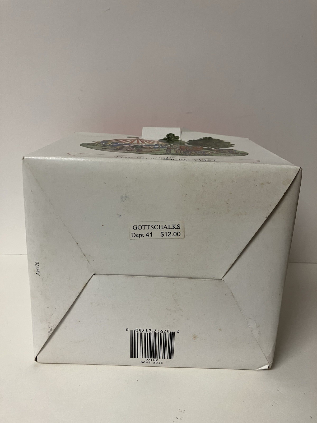 Liberty Falls Collection The Side Show Tent AG176 w/ Original Box & Flag