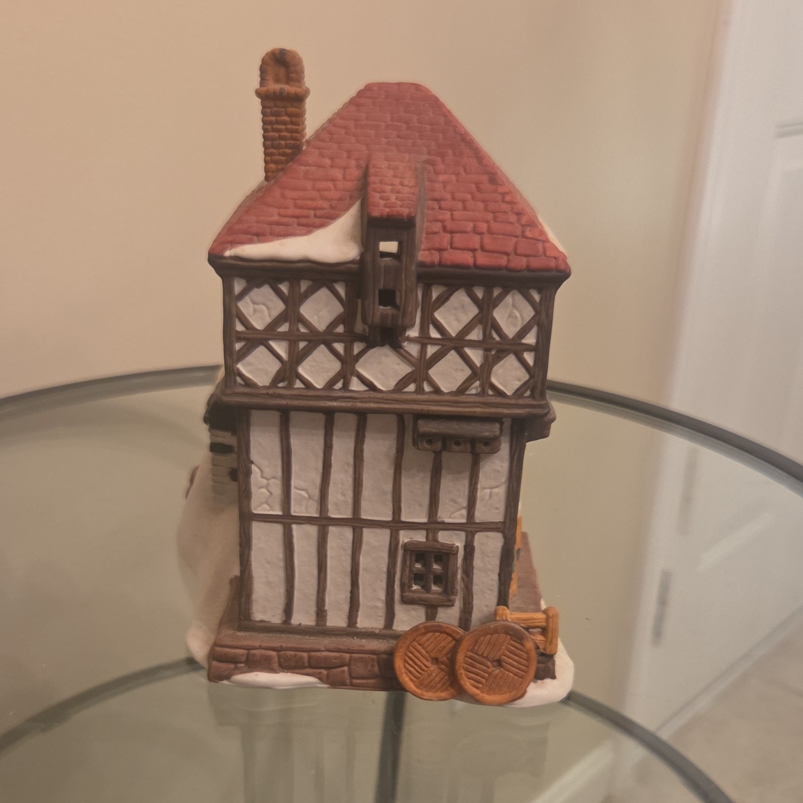 Blythe Pond Ceramic Christmas Village House Hand Painted Multicolor Seasonal