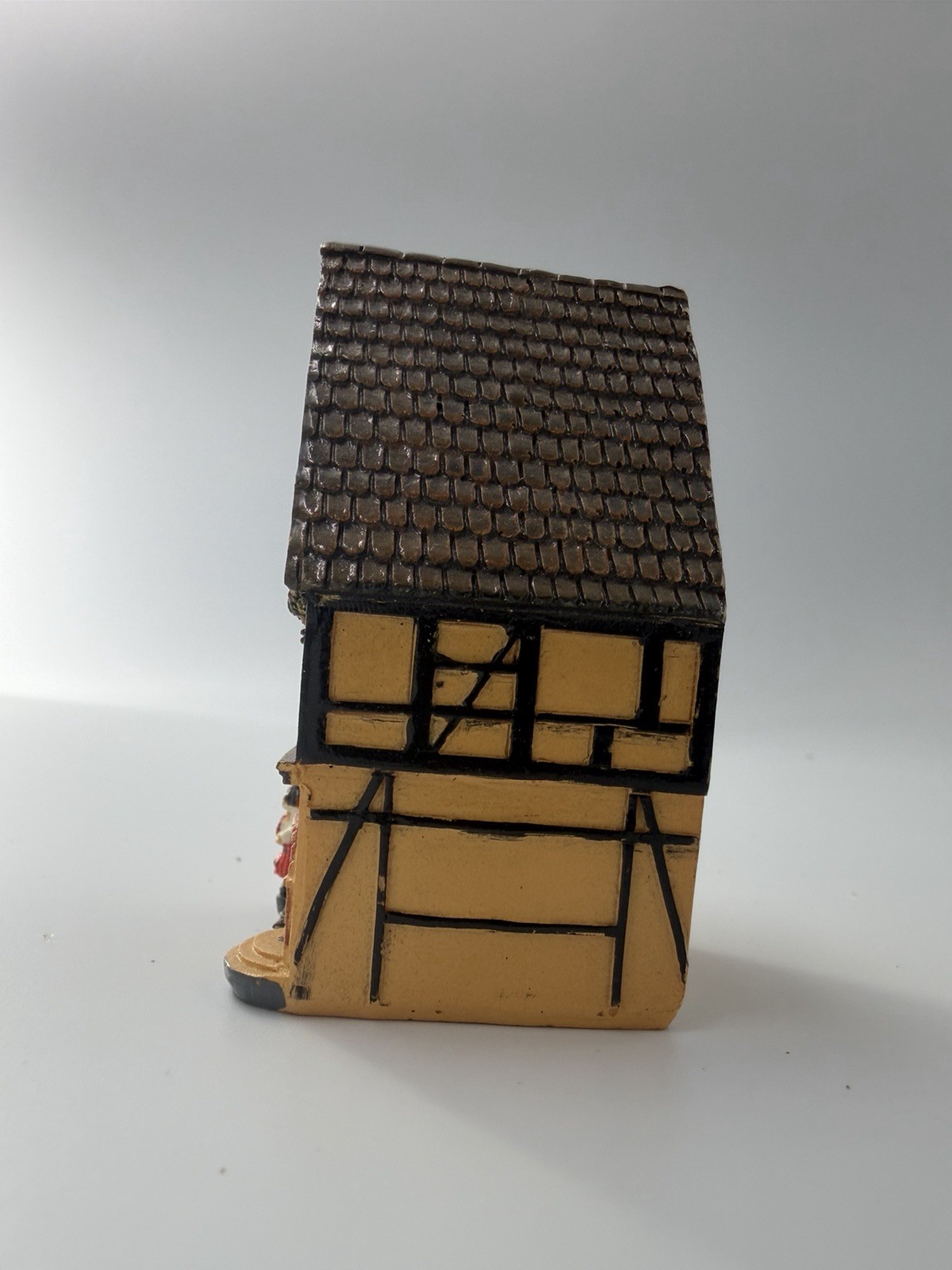 “Alsace France” Collectible Village House Figurine, 3D Effect Architecture Decor