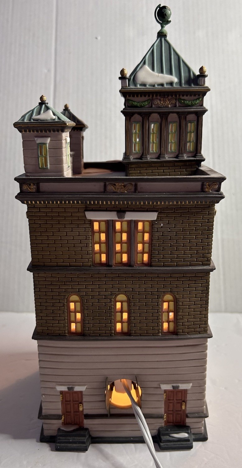Dept 56 Christmas In The City The City Globe – Retired 1997 W/ box Repaired