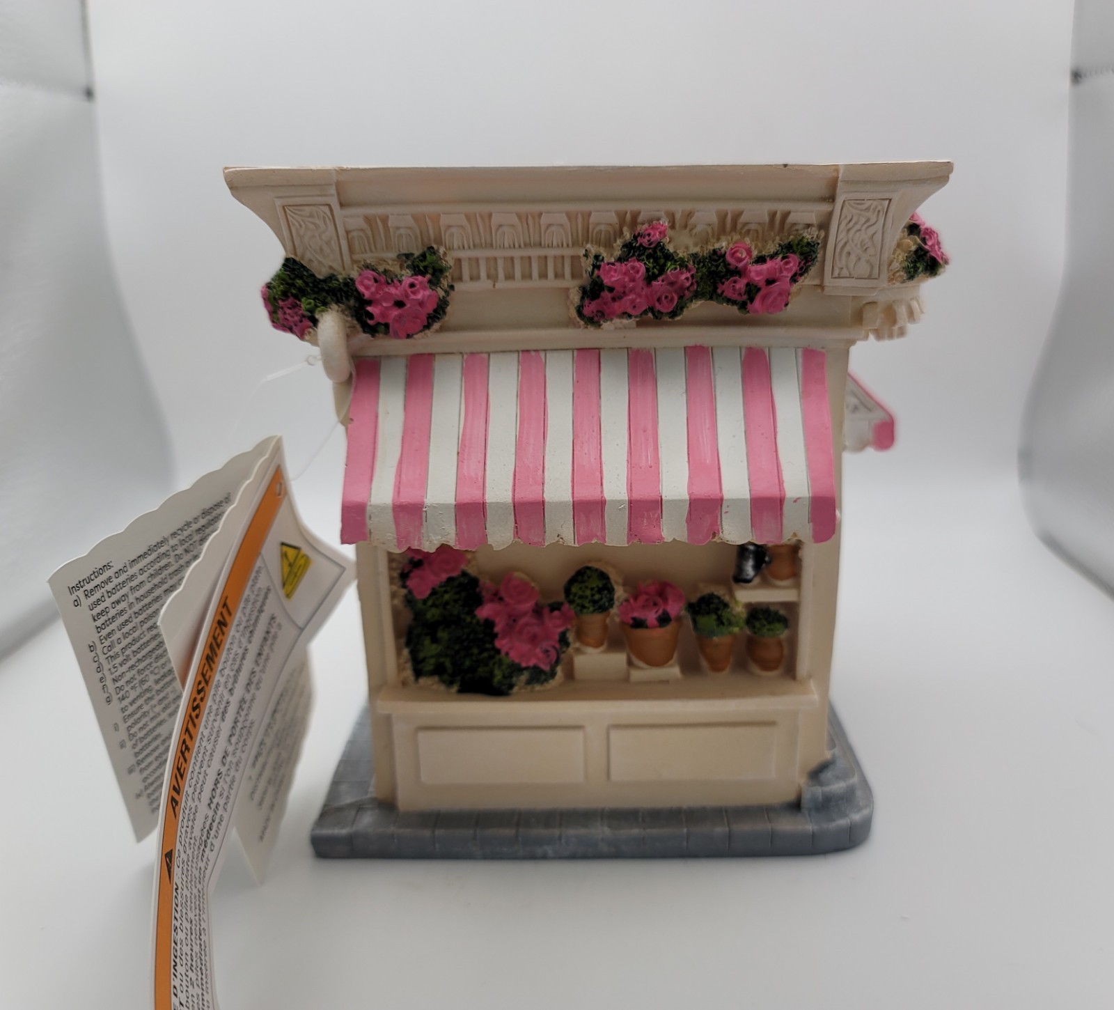 ASHLAND MINIATURES SPRING 2024 Parisian Cafe, Flower Shop, NEW