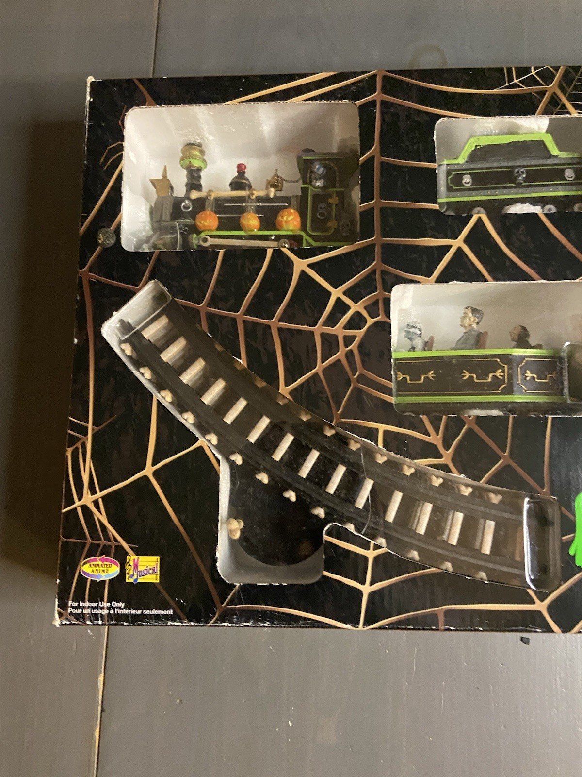 Lemax Spooky Town Halloween Train Express Set As Is Not Working