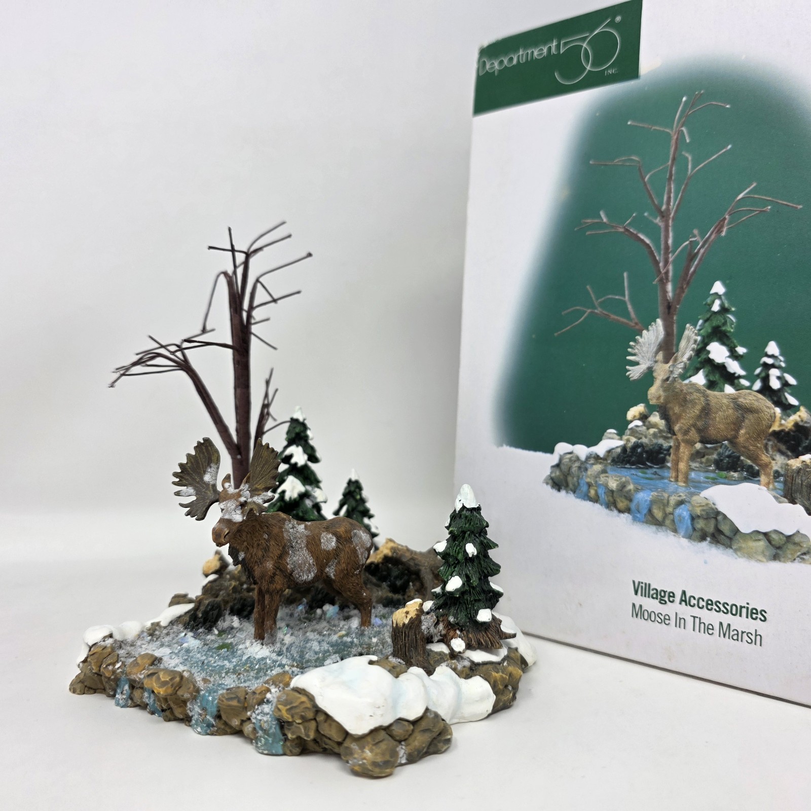 Department 56 Village Accessories Moose in the Marsh #52742