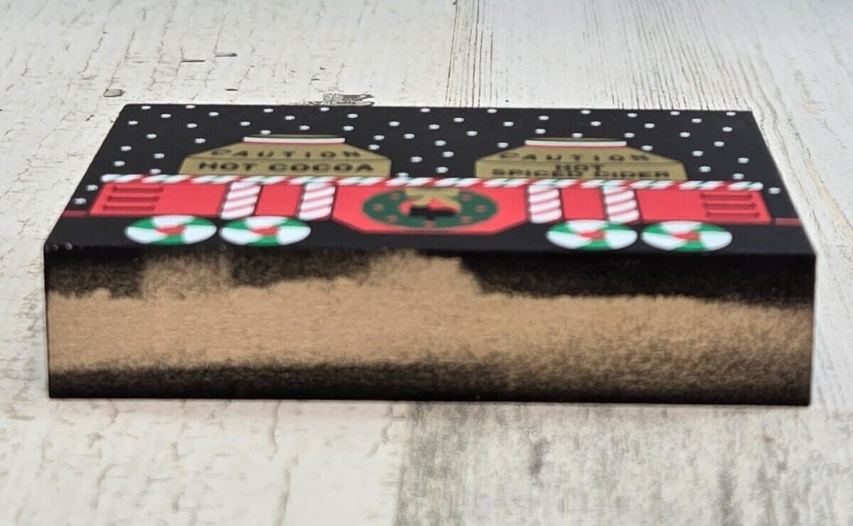 Cat’s Meow Village Candy Cane Express II Hot Drinks Train Car 2002