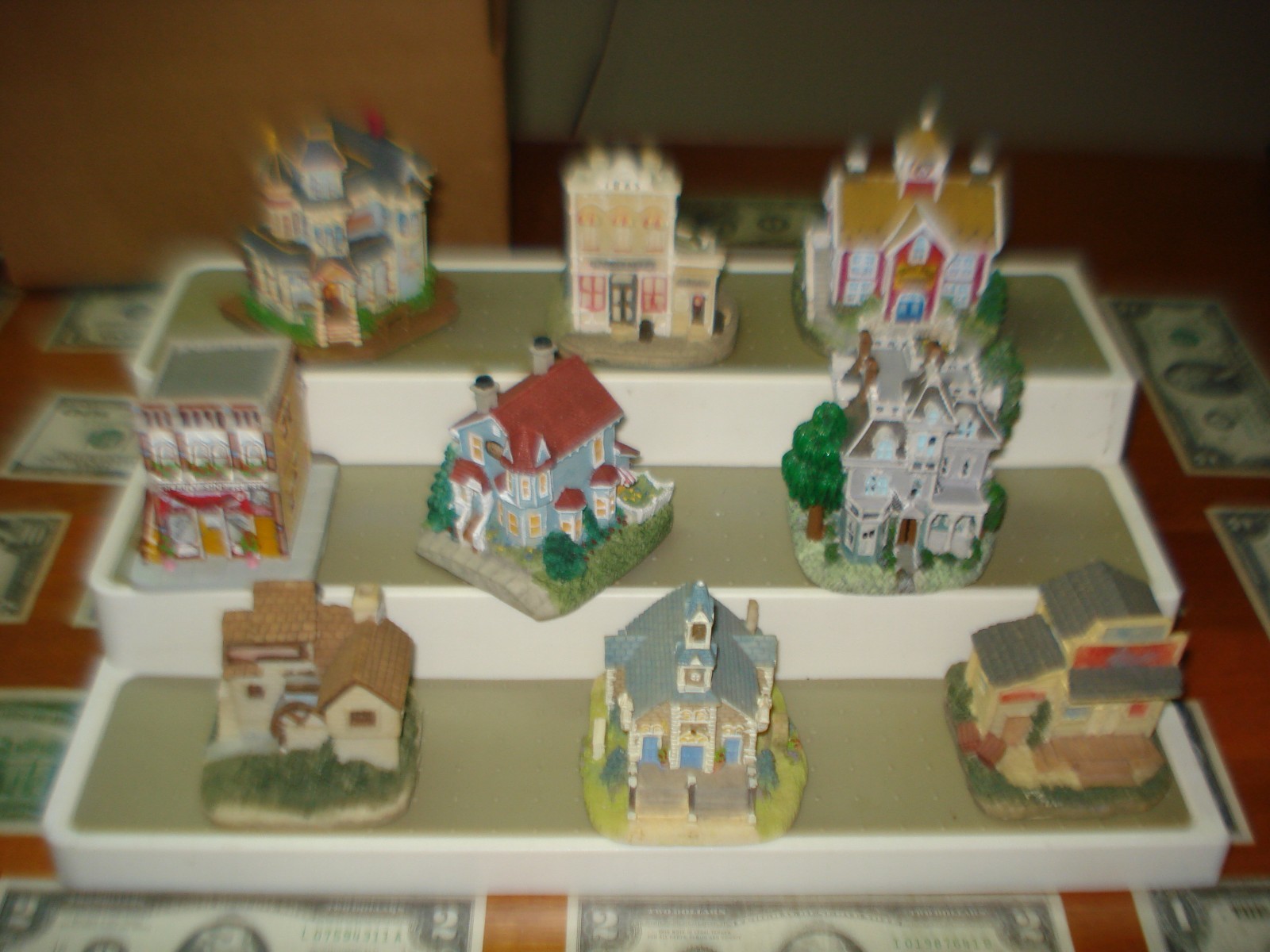 LIBERTY FALLS ~ AMERICANA COLLECTION ~ LOT #4 ~ 9 FIGURES ~ NEW IN BOX ~ LQQK