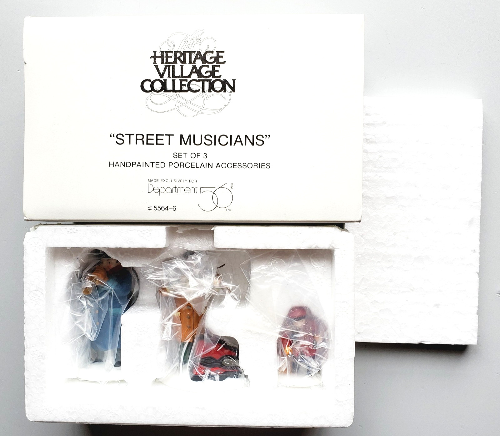 Department 56 Christmas in the City Street Musicians #5564-6 Set Of 3 New 💖