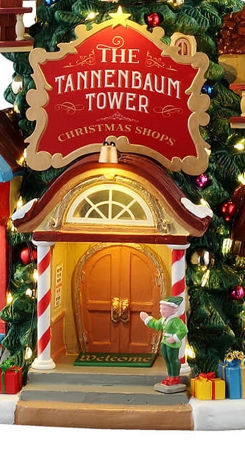 Lemax The Tannenbaum Tower Christmas Shops #55311 BRAND NEW Free Shipping