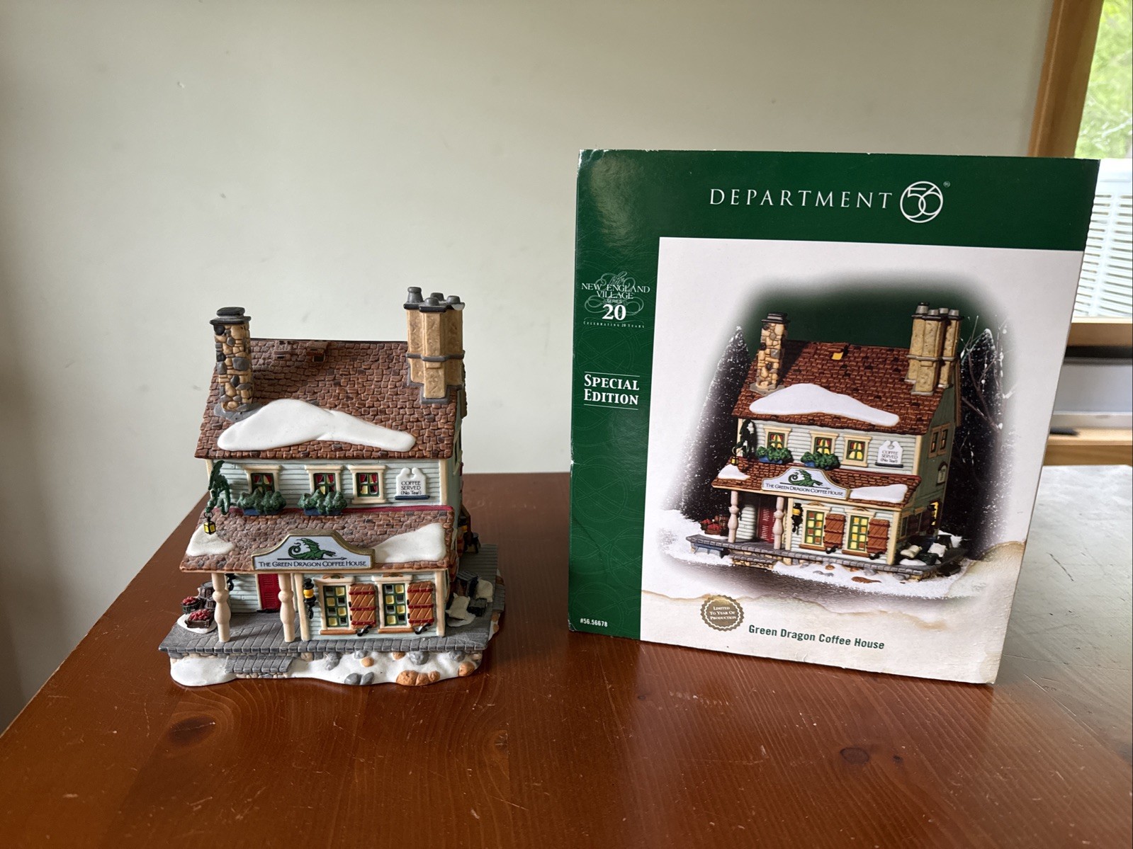 Department 56 Green Dragon Coffee House 56678