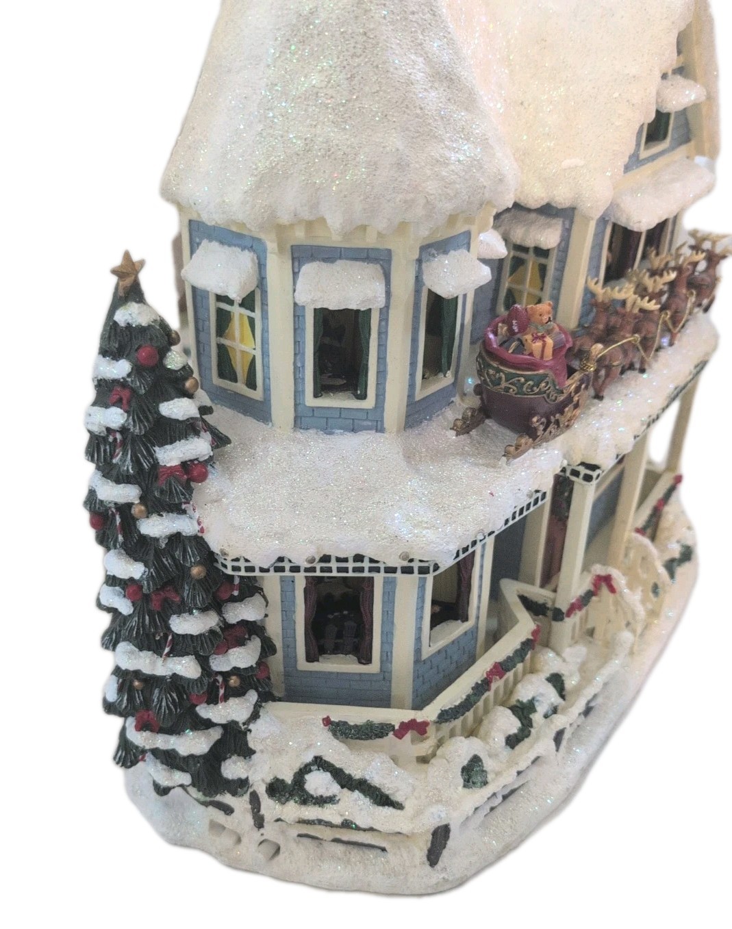 Hawthorne Village Thomas Kinkade ’Twas the Night Before Christmas Narrated Story