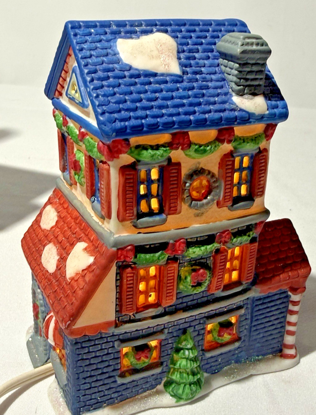Christmas Trim A Home K Mart EXCL Bayberry Village CANDY STORE Lighted House