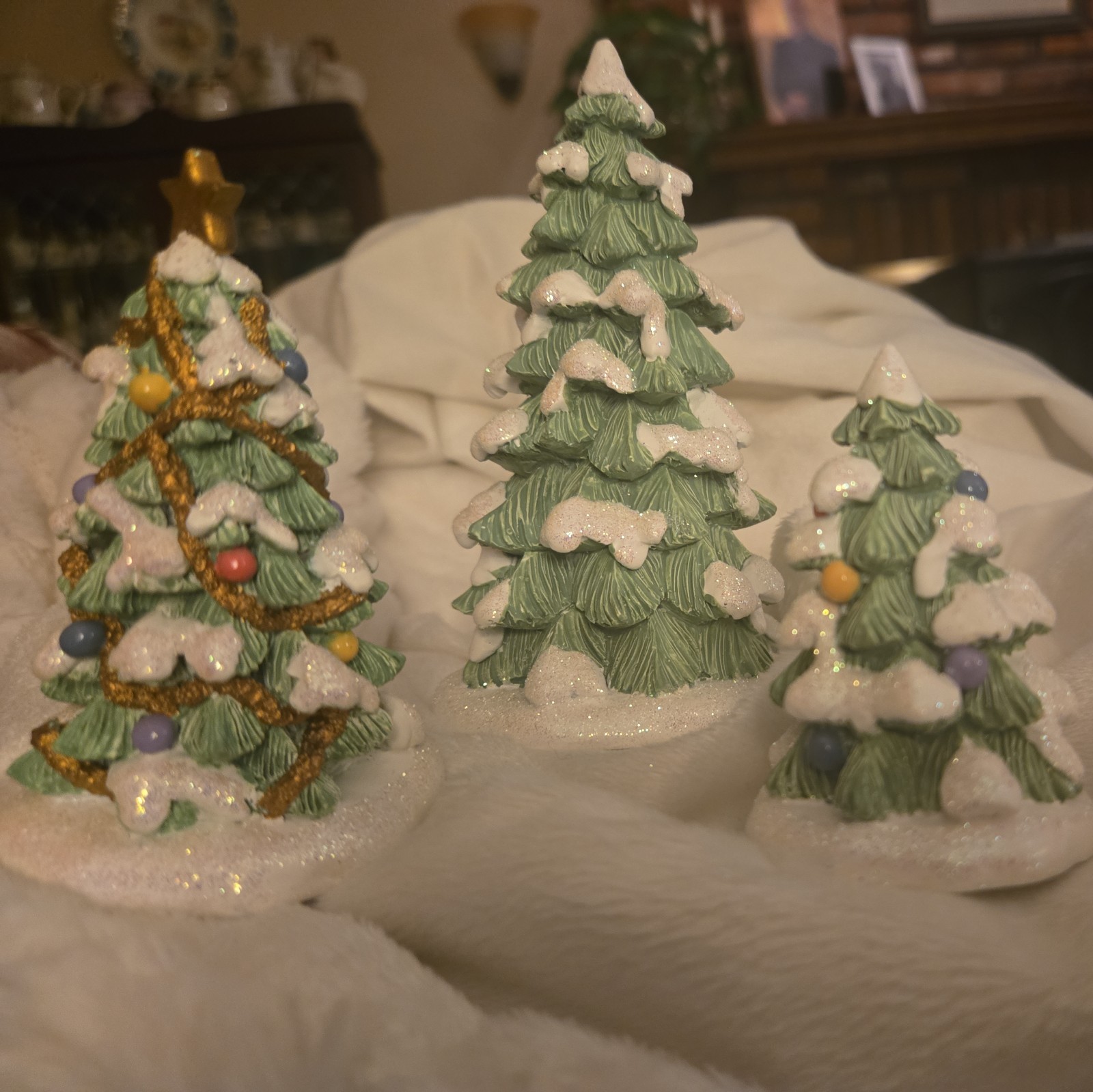 2002 Hawthorne Village Precious Moments “O Christmas Tree” 91281 Set Of 3