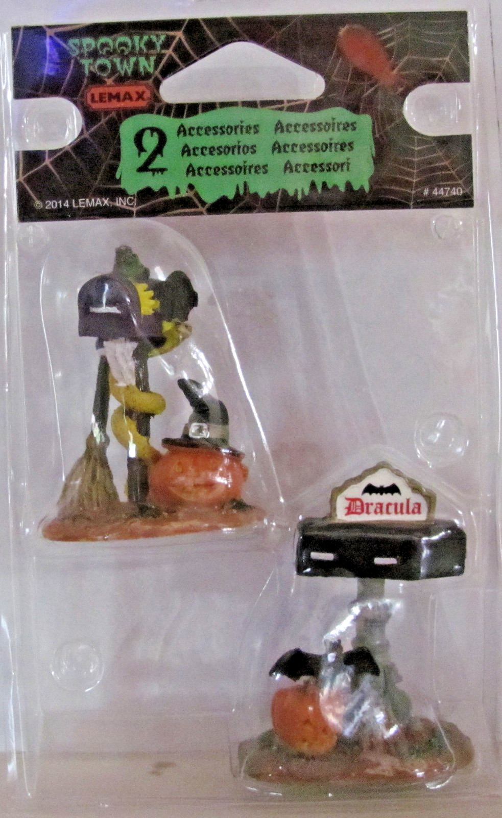 Lemax Spooky Town Accessory – Monster Mailboxes, Set Of 2 #44740