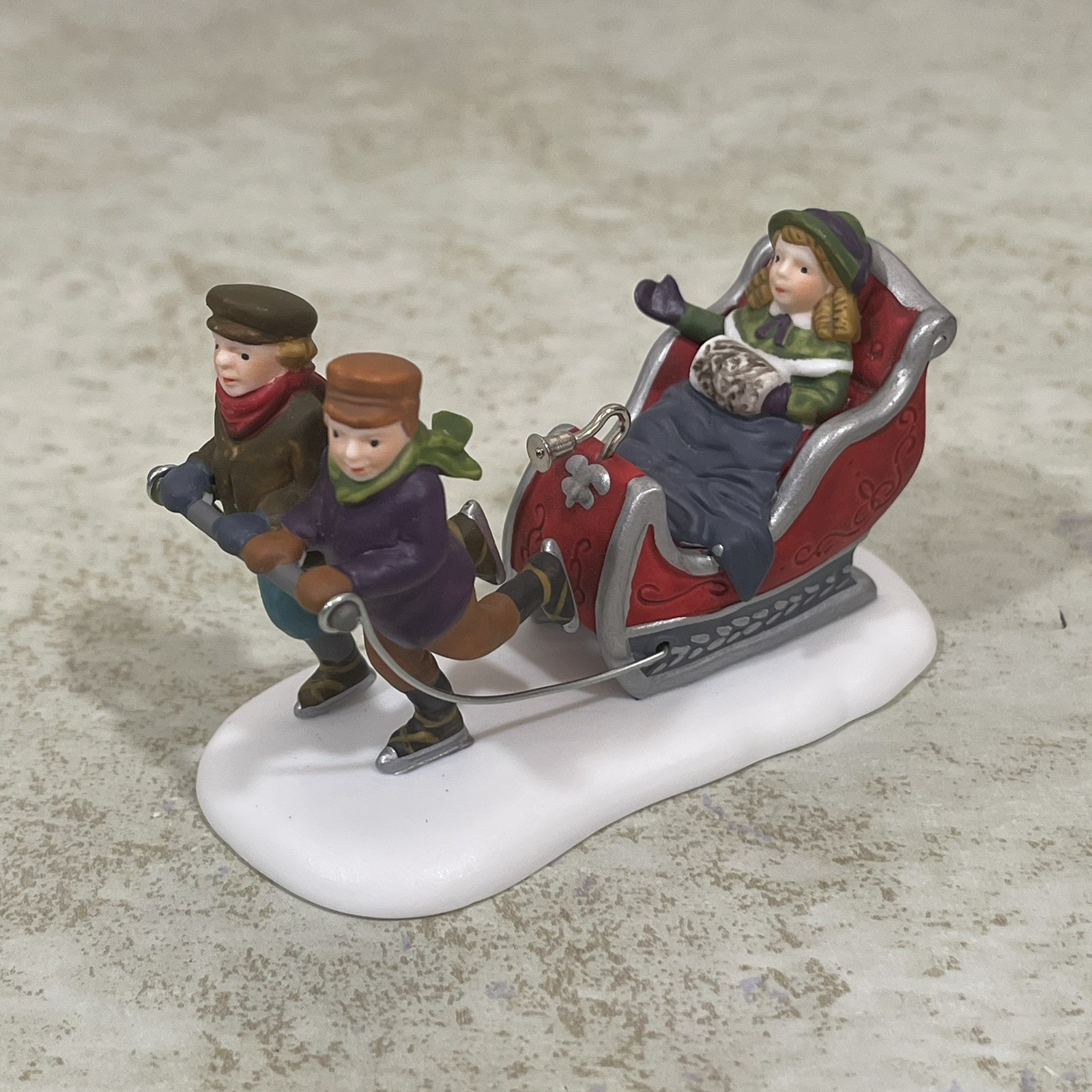 Vintage Dept 56 The Heritage Village Collection Winter Sleighride #58254 Taiwan