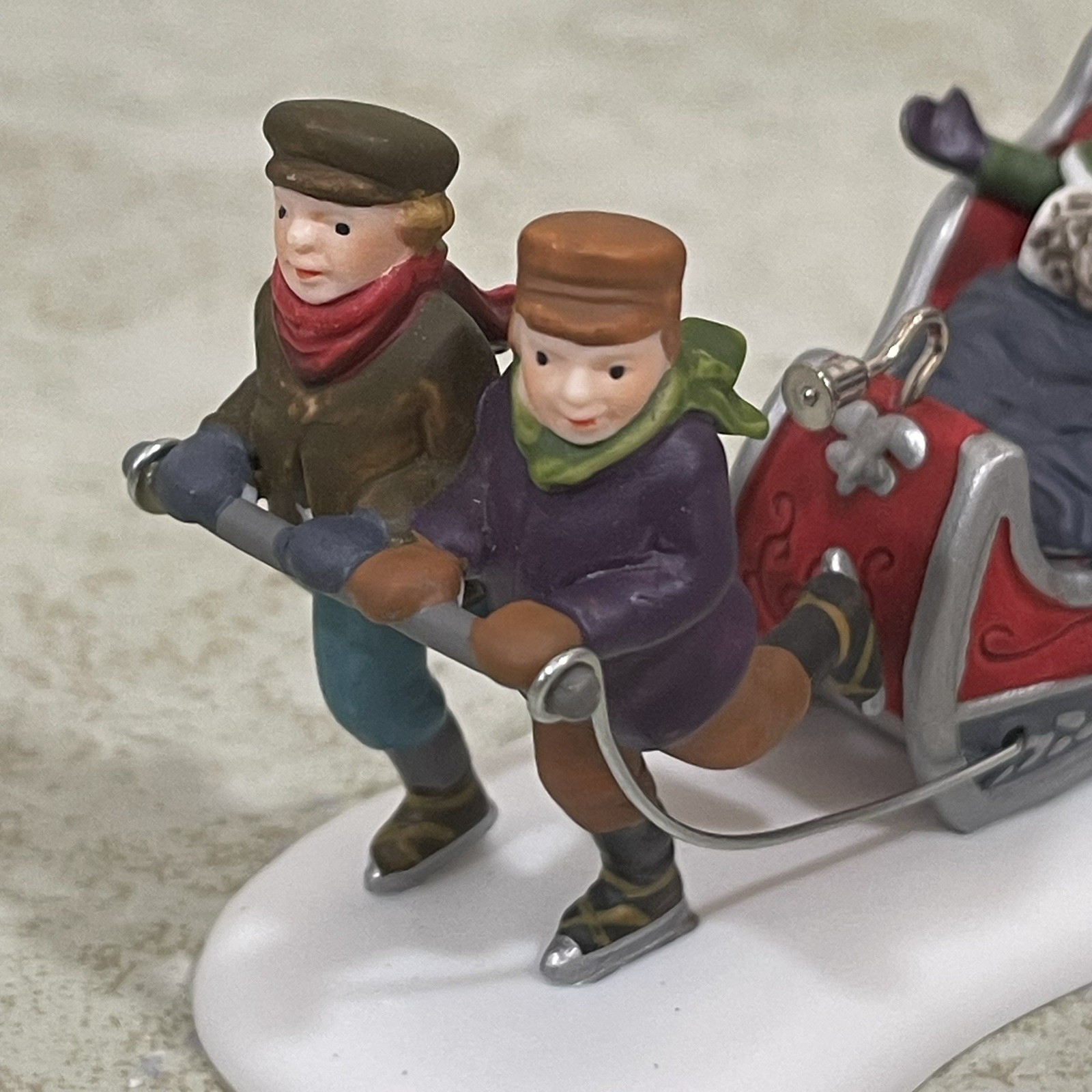 Vintage Dept 56 The Heritage Village Collection Winter Sleighride #58254 Taiwan