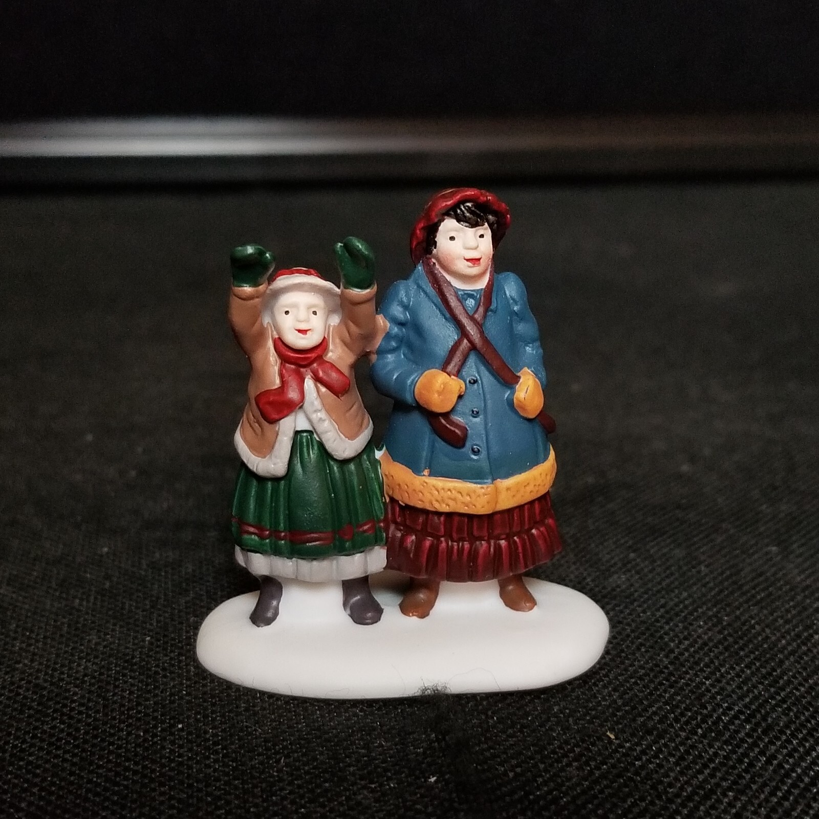 Vtg Dept 56 Heritage Village The Bird Seller Figure Set 5803-3