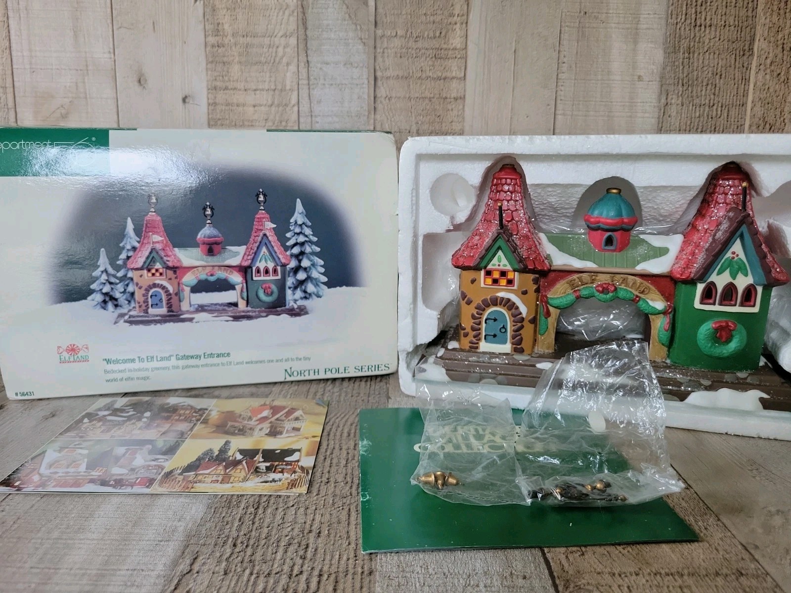 Department Dept 56 Welcome To Elf Land Gateway Entrance North Pole 56431 BOX