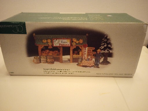 Department 56 Farmer’s Market (2 Piece Set) New England Village Series #56637