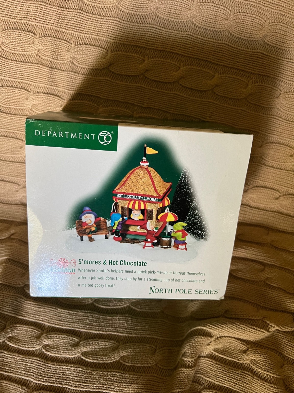 Department 56 North Pole Series Elfland 56835 S’mores & Hot Chocolate Accessory