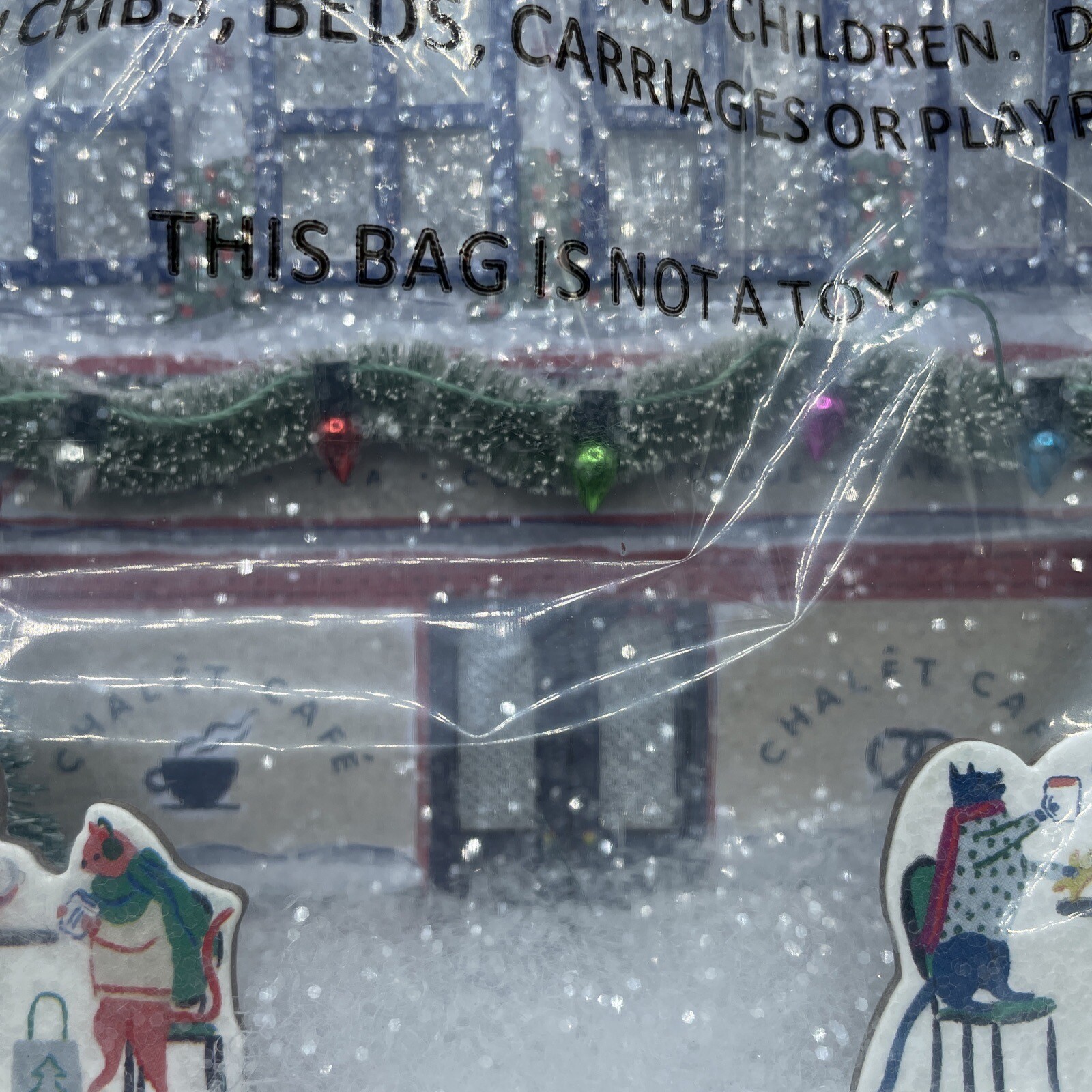 Anthropologie George & Viv Light-Up Village Chalet Cafe Shop Emily Taylor New